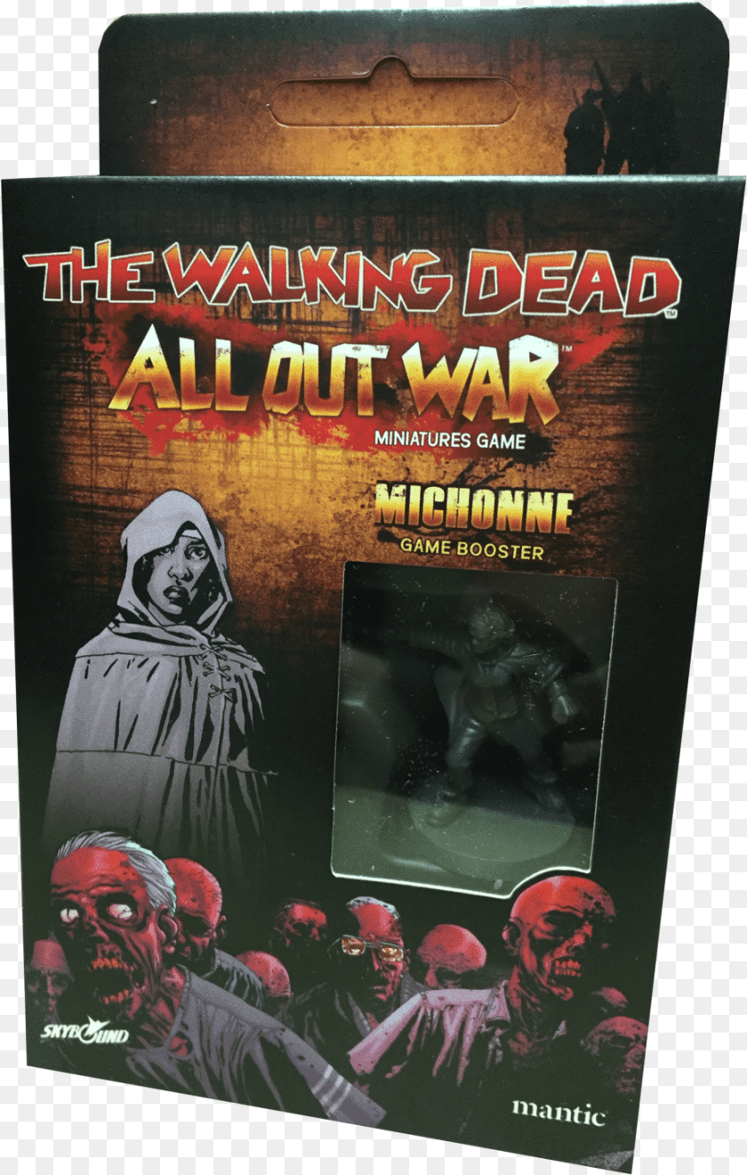 Walking Dead All Out War Tyreese Booster, Adult, Publication, Person, Woman Clipart PNG