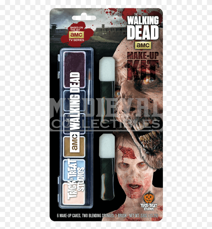 462x848 Walking Dead Halloween Makeups, Mobile Phone, Phone, Electronics HD PNG Download