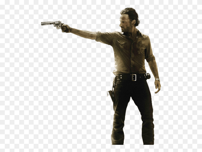 503x574 Walking Dead Render, Person, Human, Sleeve HD PNG Download