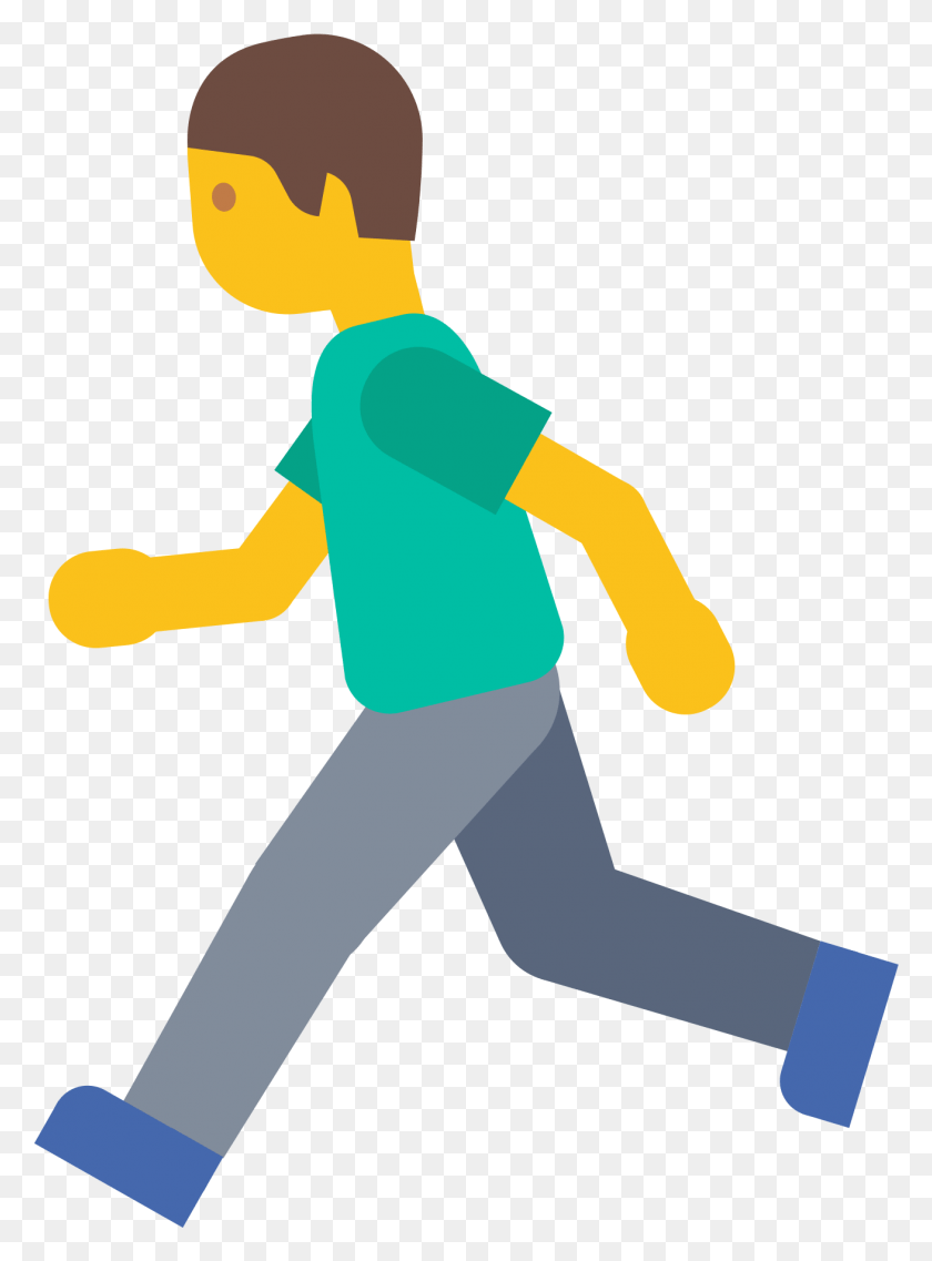 1309x1809 Walking Emoji Running Emoji, Person, Human, Standing Descargar Hd Png
