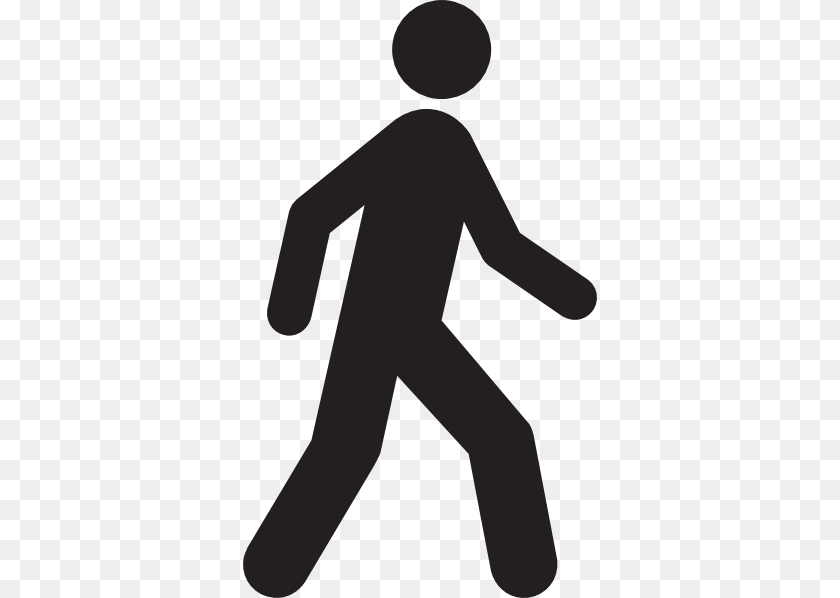 354x598 Walking Icon Clip Art, Silhouette, Person PNG