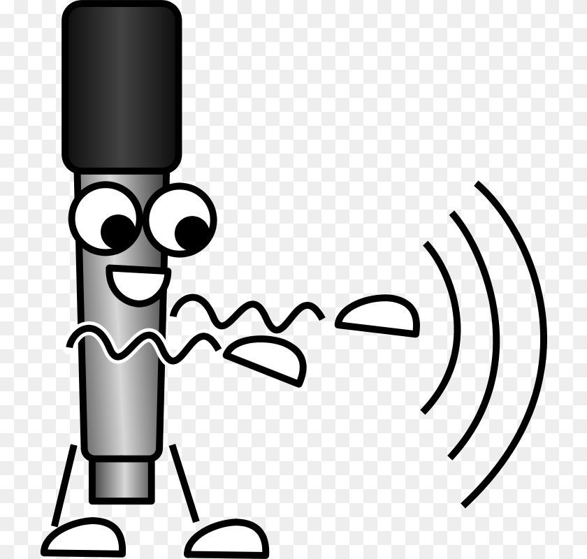 Walking Microphone, Stencil, Electrical Device, Nutcracker, Light Transparent PNG