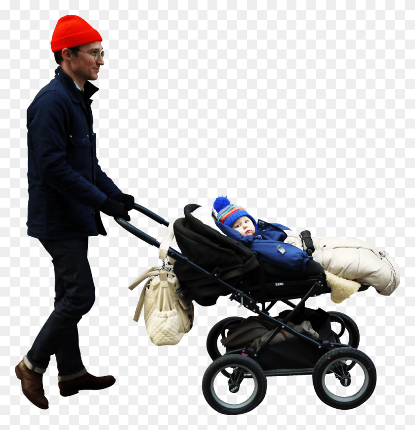 985x1024 Walking Stroller People With Stroller, Person, Human, Shoe HD PNG Download