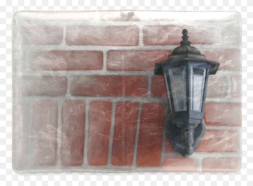 816x583 Wall, Brick, Lamp Post, Lamp HD PNG Download