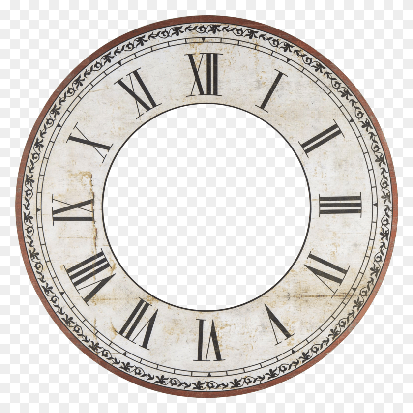 1538x1539 Descargar Png Reloj De Pared Esfera De Reloj Plantilla De Reloj Imprimible Esfera De Reloj Vintage Imprimible, Reloj Analógico, Torre Hd Png