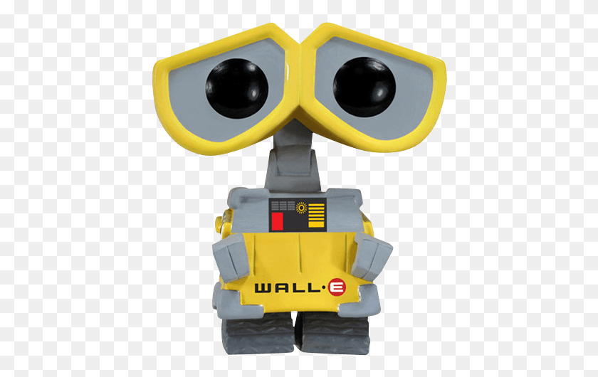 416x470 Wall E Disney Funko Figurine Pop Wall E, Toy, Robot, Light HD PNG Download