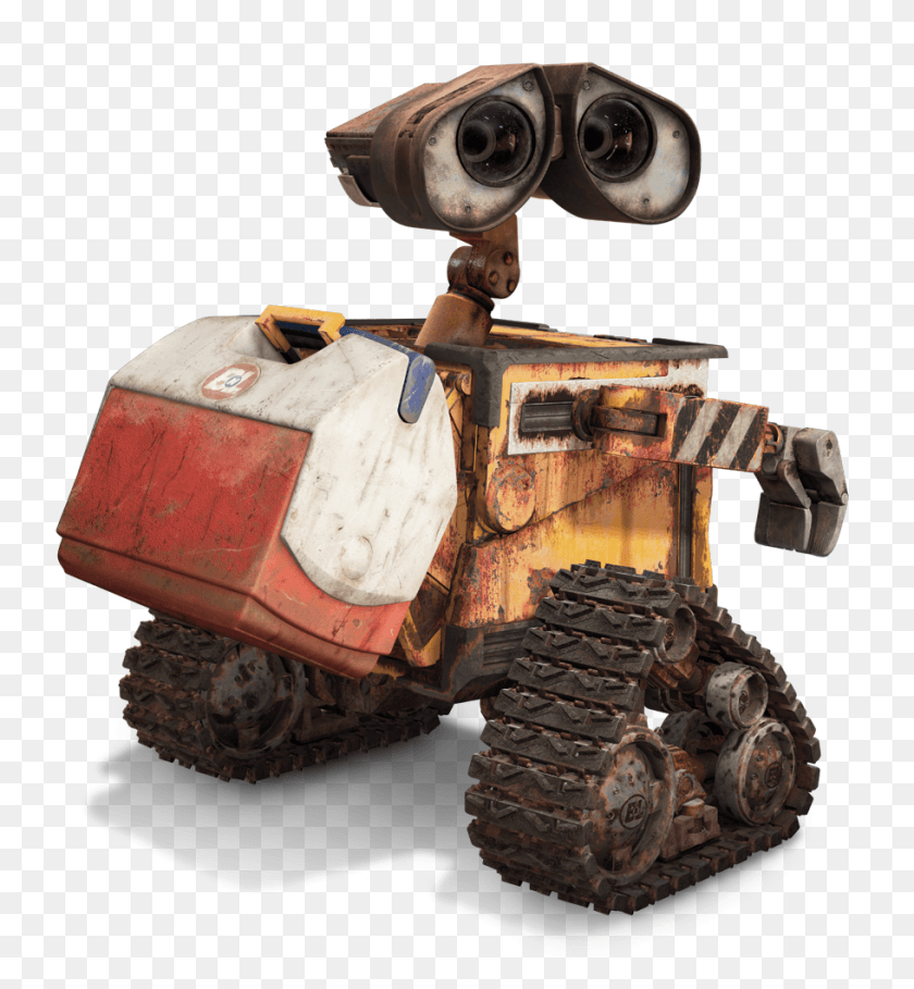 910x991 Wall E Lunch Box Wall E Back, Bulldozer, Tractor, Vehicle HD PNG Download