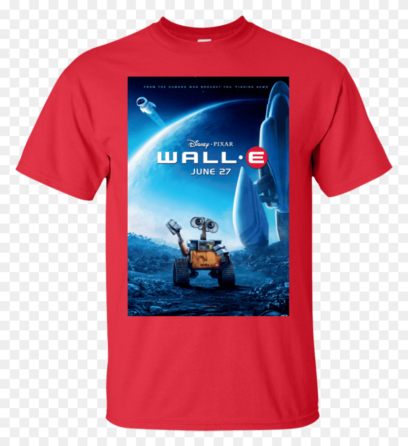 1039x1143 Wall E Movie Poster T Shirt Wall E 2008 Poster, Clothing, Apparel, T-shirt HD PNG Download