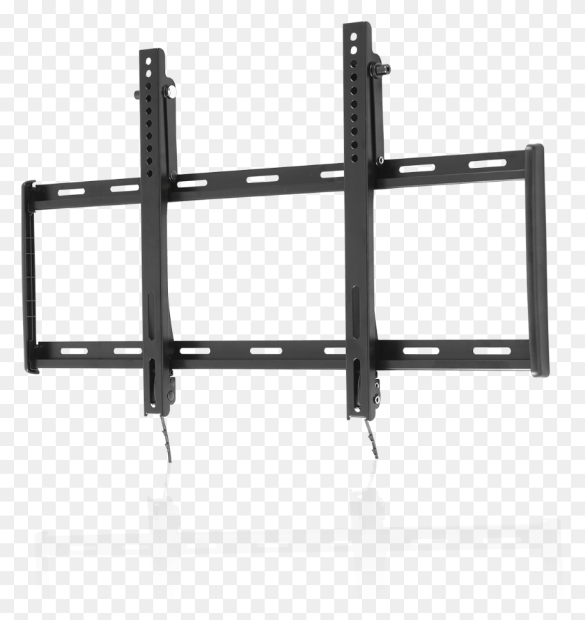1024x1090 Wall Mount For Led Tv Ecg Ld 2650 K Led Backlit Lcd Display, Gate, Fence, Barricade HD PNG Download