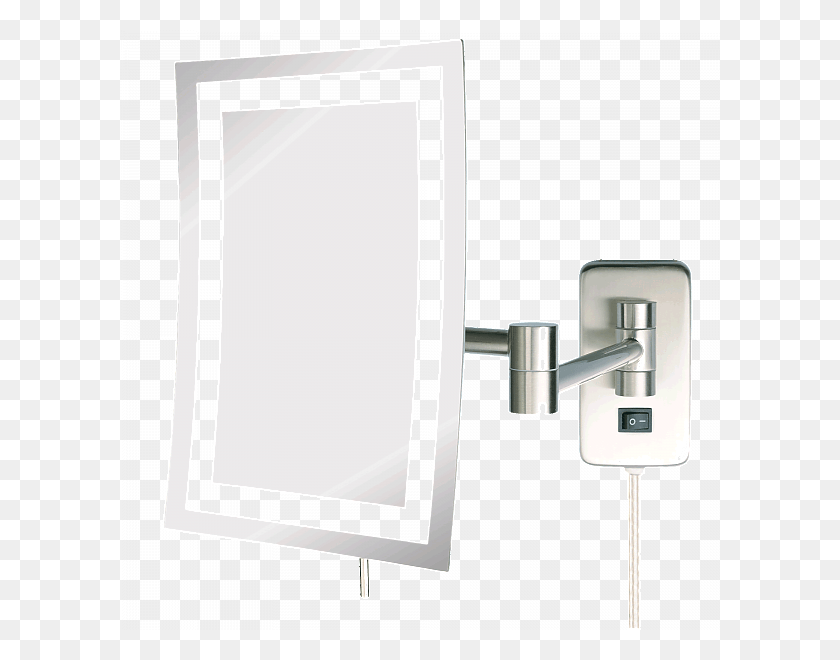 600x600 Wall Mounted Make Up Mirror, Adapter, Shower Faucet, Sink Faucet HD PNG Download