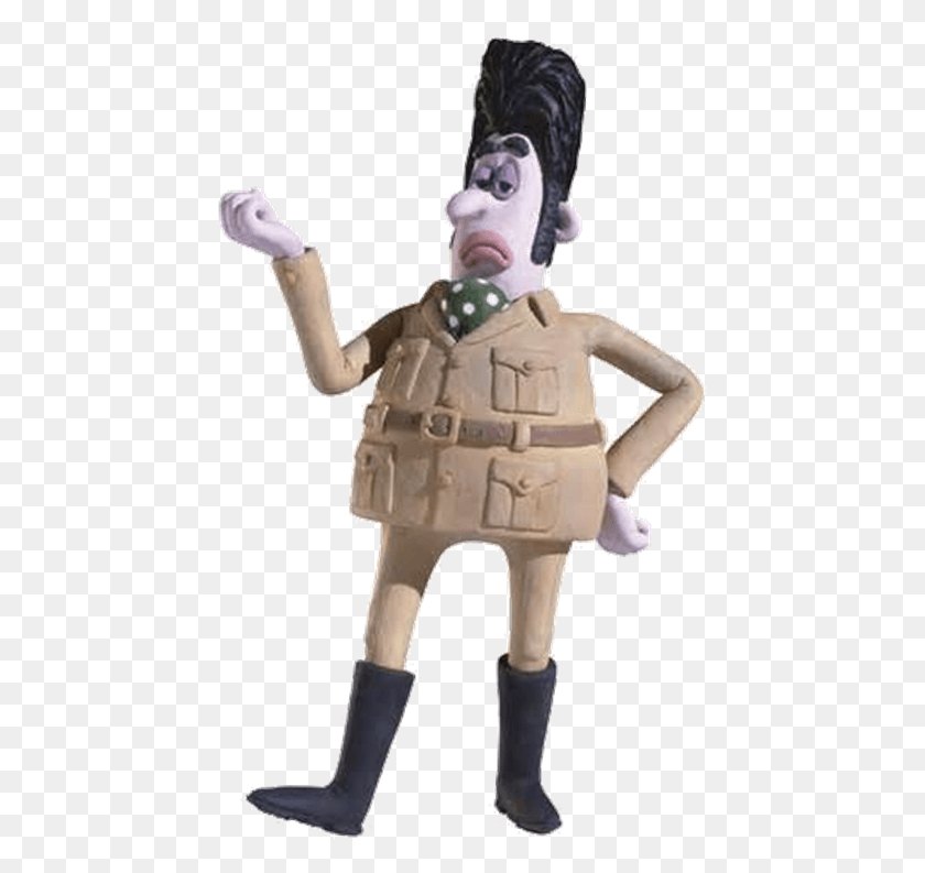 445x733 Wallace And Gromit The Curse Of The Were Rabbit Victor Victor Wallace And Gromit, Person, Human, Figurine HD PNG Download