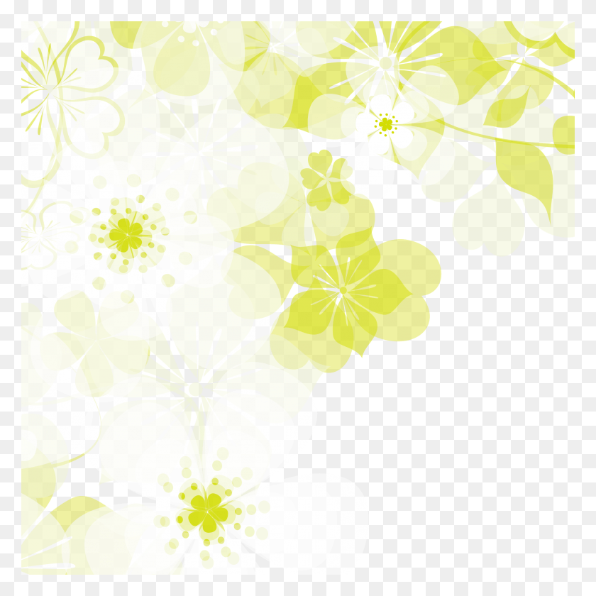 2510x2510 Wallpaper, Graphics, Floral Design HD PNG Download