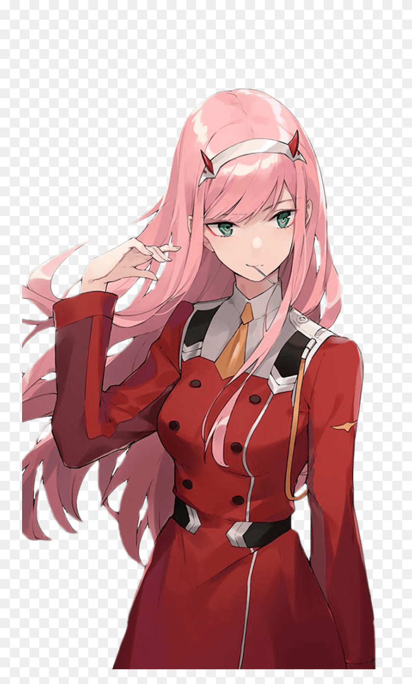 750x1334 Wallpaper Darling In The Franxx, Clothing, Apparel, Coat HD PNG Download