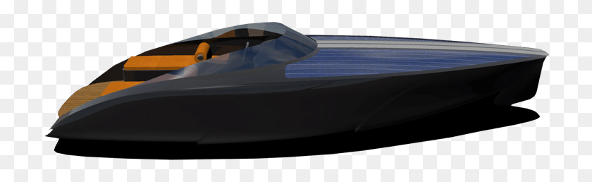 718x198 Wally Navaldc Solar Electric Boat Speedboat, Bumper, Vehicle, Transportation HD PNG Download