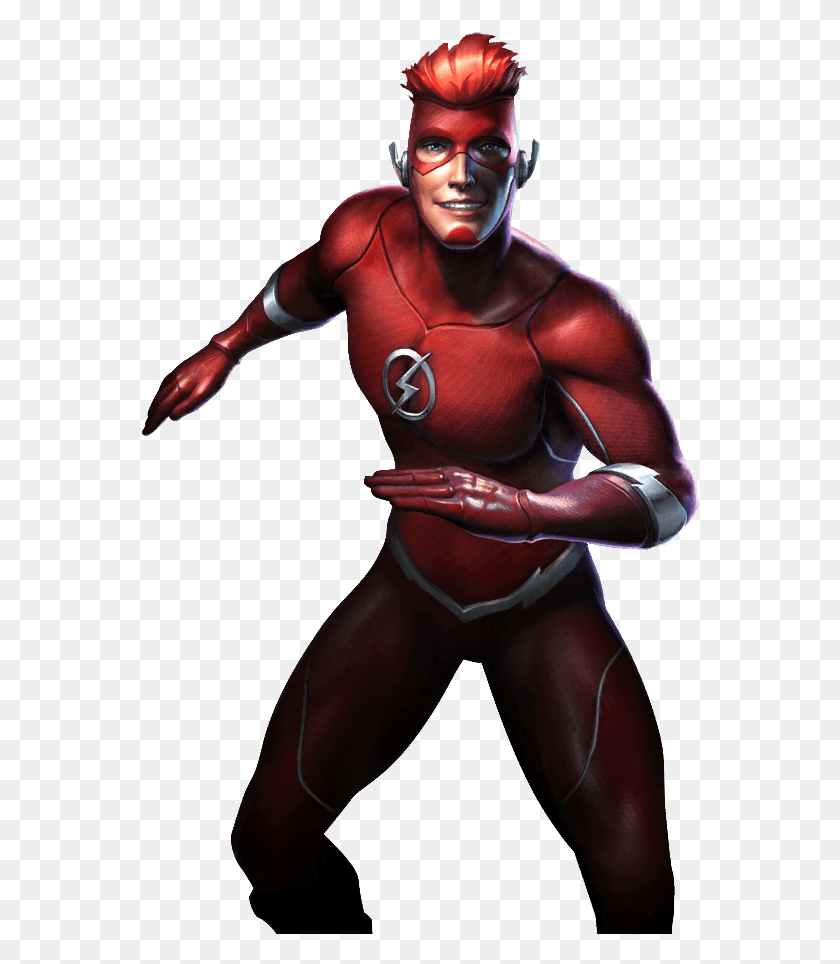 560x904 Wally West Wally West Flash Injustice, Person, Human, Blow Dryer HD PNG Download