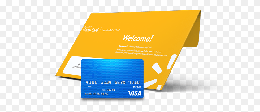 659x303 Walmart Moneycard Visa, Text, Business Card, Paper HD PNG Download