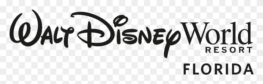 1347x364 Descargar Png Walt Disney Florida Logo, Texto, Alfabeto, Símbolo Hd Png