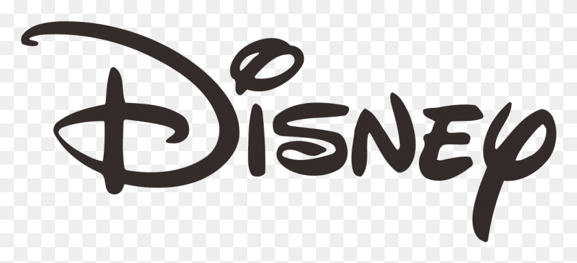 1232x511 Walt Disney Logo Disney Logo Black, Text, Alphabet, Calligraphy HD PNG Download