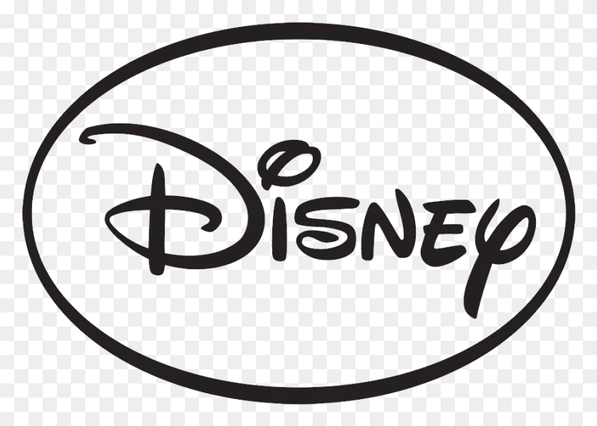 877x608 Walt Disney Logo Disney Logo Jpg, Label, Text, Symbol HD PNG Download
