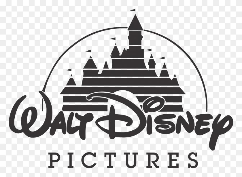1397x995 Descargar Png Walt Disney Pictures Logo Vector Film Company Format, Texto, Símbolo, Marca Registrada Hd Png