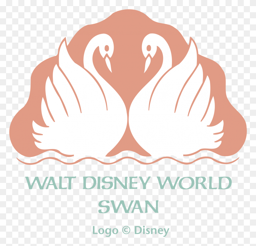 2331x2235 Walt Disney World Swan Logo Transparent Walt Disney World Swan, Advertisement, Poster, Text HD PNG Download