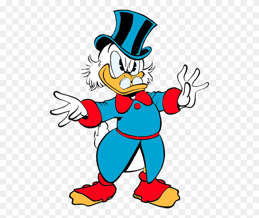 519x649 Walt Disney39s Uncle Scrooge Adventures In Color, Mascot, Elf HD PNG Download