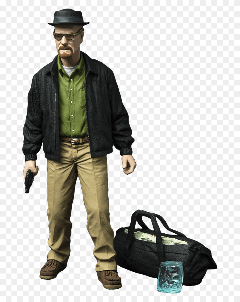 683x1000 Walter White Exclusive Variant 6 Figure Transparent Walter White, Clothing, Apparel, Jacket HD PNG Download