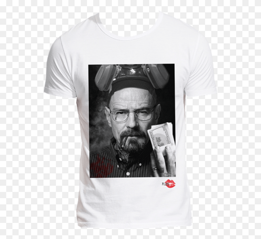 563x712 Walter Whiteheisenberg Breaking Bad T Shirt 24 From Art Institute Of Chicago, Clothing, Apparel, Face HD PNG Download
