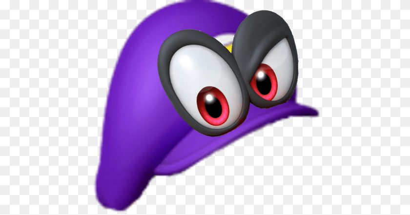 510x441 Waluigi Hat Transparent Waluigi Hat, Disk PNG