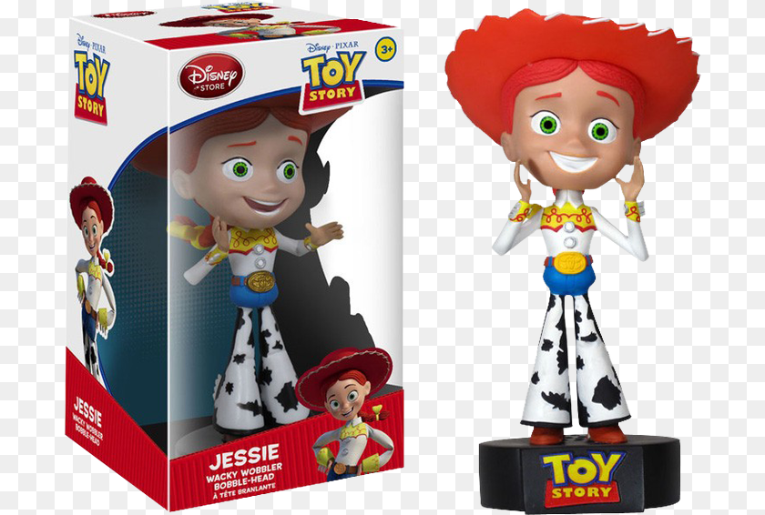 700x566 Want To Do A Cosplay Of Jessie From Toy Story And I Disney Toy Story Funko Talking Wacky Wobbler Jessie, Doll, Face, Head, Person Sticker PNG