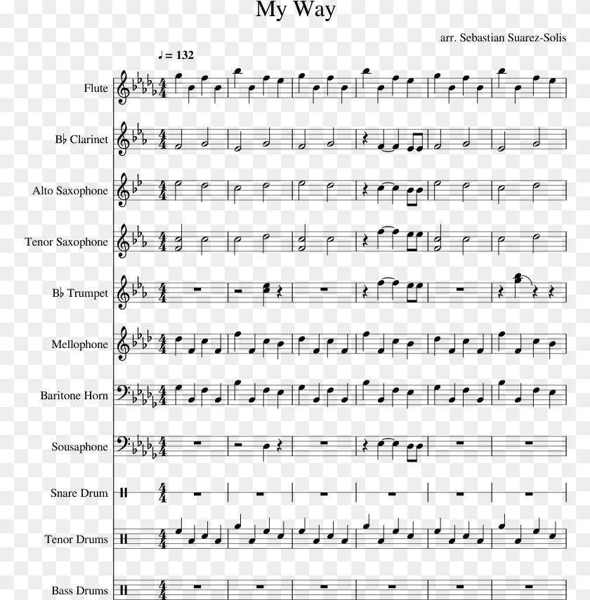 773x855 Want You Back Flute Sheet Music, Gray Sticker PNG