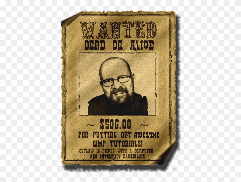429x576 Wanted Poster Gentleman, Glasses, Accessories, Accessory HD PNG Download