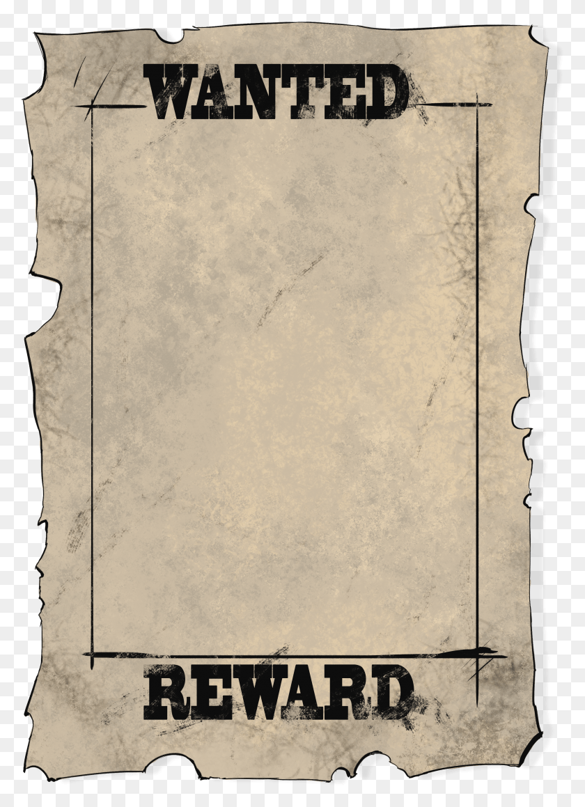 2594x3658 Wantedposter Medieval Vellum HD PNG Download