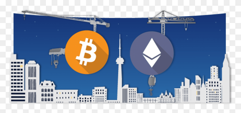 1168x499 War Bitcoin And Ethereum, Building, Urban, Architecture HD PNG Download