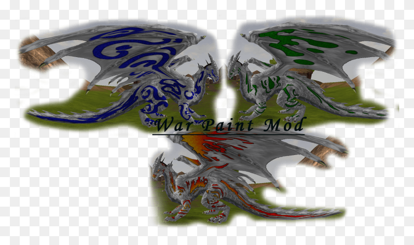 1920x1080 War Paint Mod Dragon, Bird, Animal, Dinosaur HD PNG Download