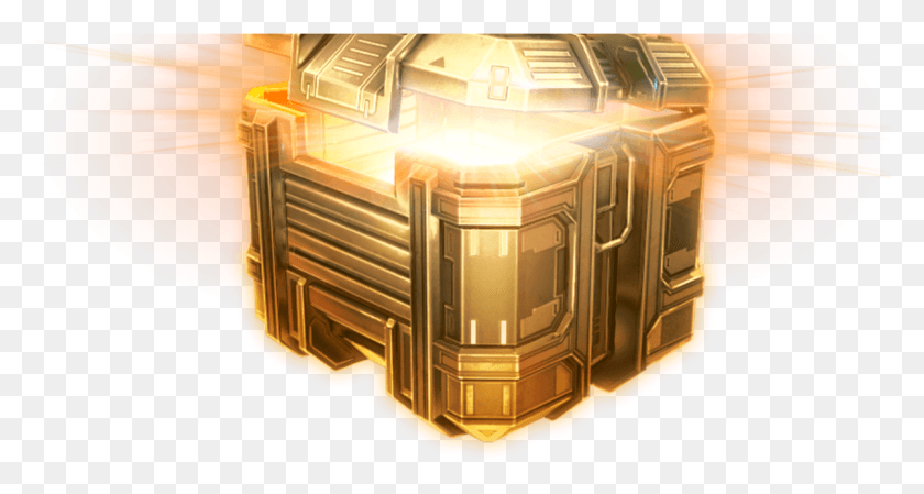 1201x600 War Robots Gold Chest, Lighting, Building, Architecture HD PNG Download
