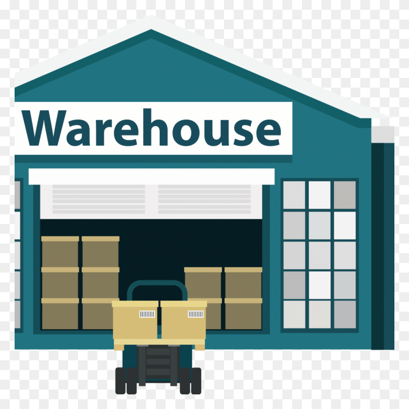 1024x1024 Warehouse Clipart, Postal Office, Building, Shop HD PNG Download