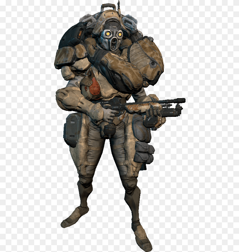 463x884 Warframe Wiki Warframe Grineer Soldier, Adult, Male, Man, Person Clipart PNG