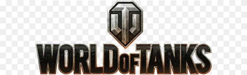 600x257 Wargaming Returns To The Battle With World Of Tanks World Of Tanks Logo, Emblem, Symbol Clipart PNG