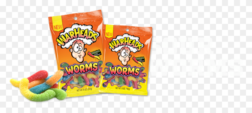 940x384 Warhead Worms, Snack, Alimentos, Candy Hd Png