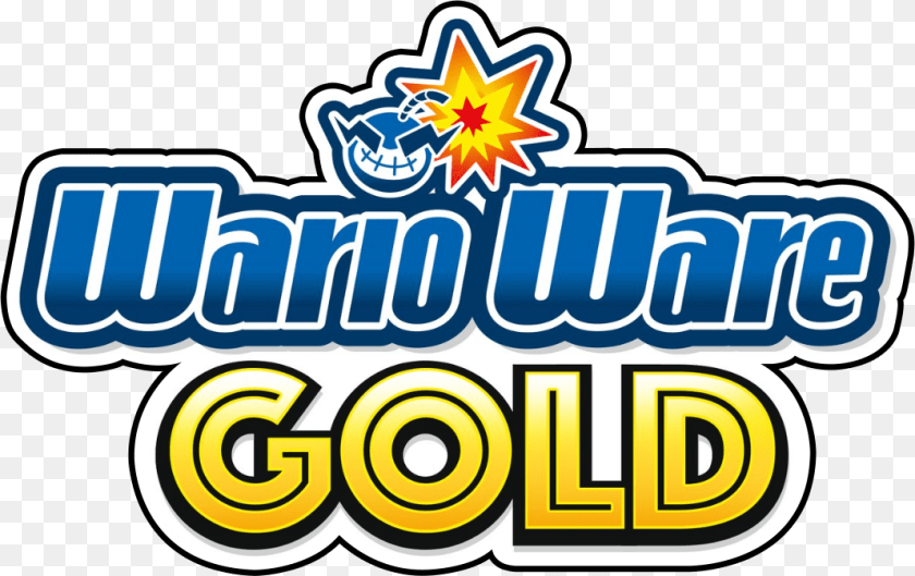 Warioware Gold Wario Ware Smooth Moves, Logo, Dynamite, Weapon PNG