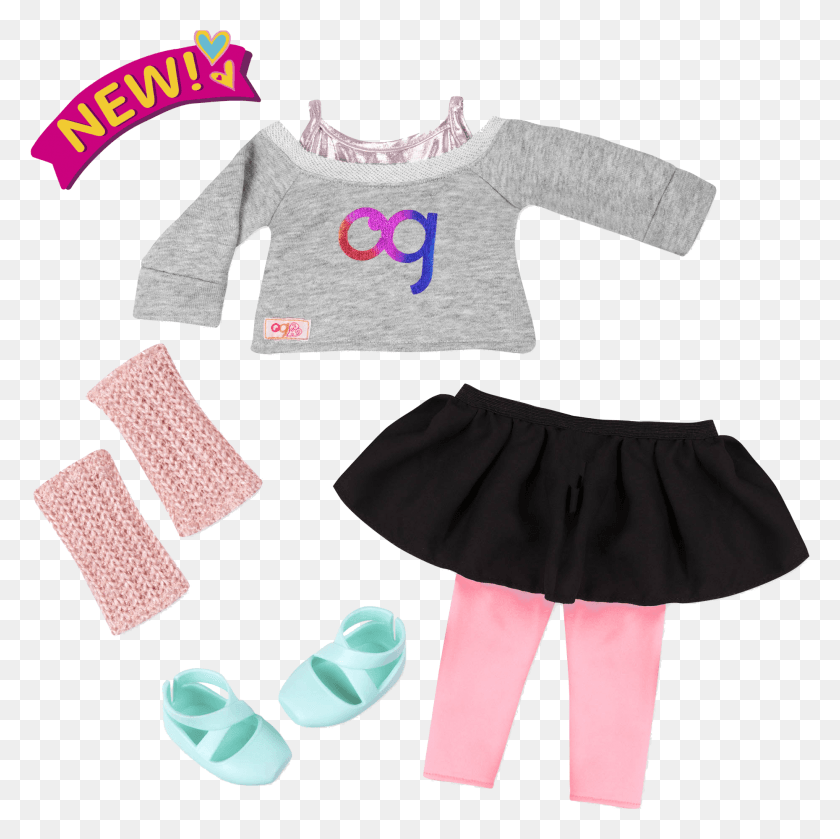 1859x1857 Warm Up Your Step Ballet Practice Outfit Girl, Clothing, Apparel, Sleeve HD PNG Download