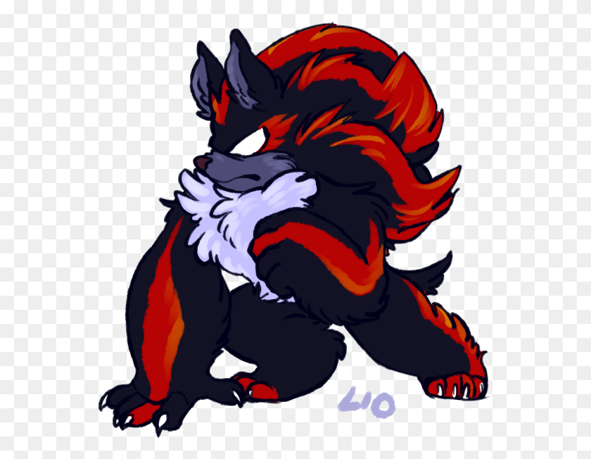 562x592 Warmup Werehog Doodle Since There Aint Enough Good Sonic Werehog Shadow, Outdoors, Animal, Person HD PNG Download