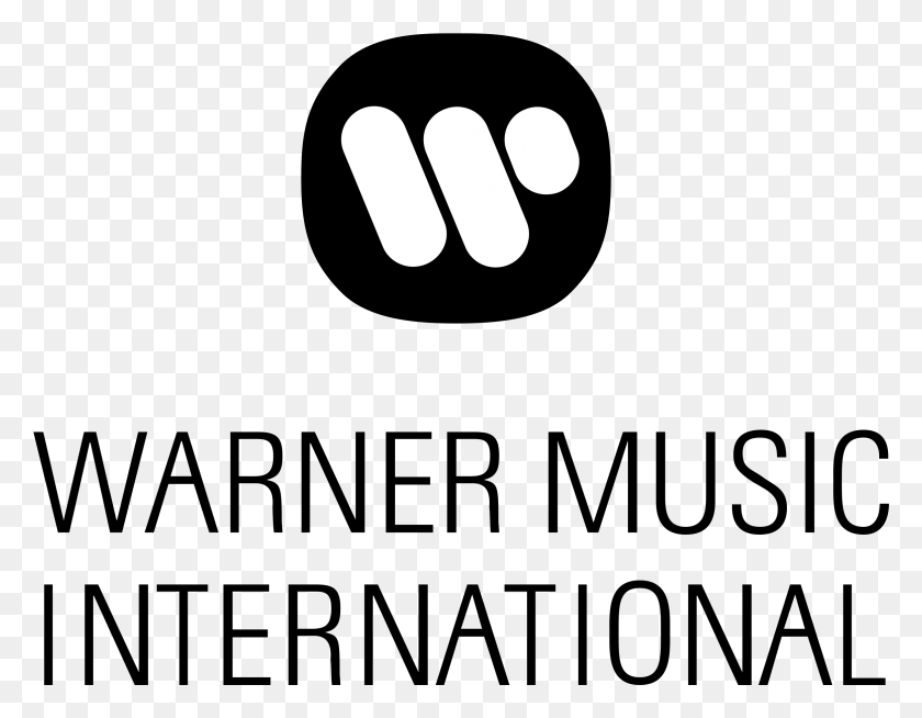 2331x1777 Warner Music International Logo Transparent Warner Music Logo, Hand, Word, Text HD PNG Download