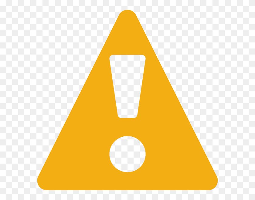 600x600 Warning Icon Flat Warning Icon, Triangle, Symbol HD PNG Download