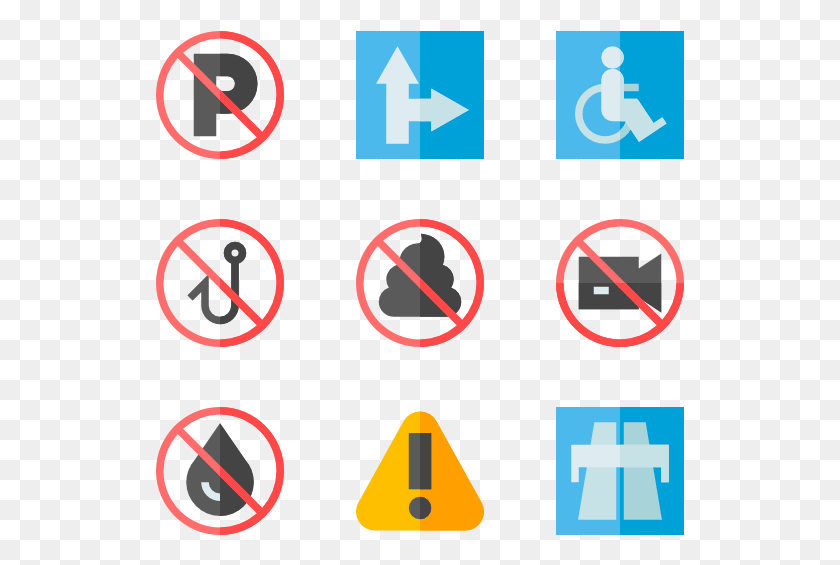 529x505 Warning Icons Photo, Symbol, Sign, Text HD PNG Download
