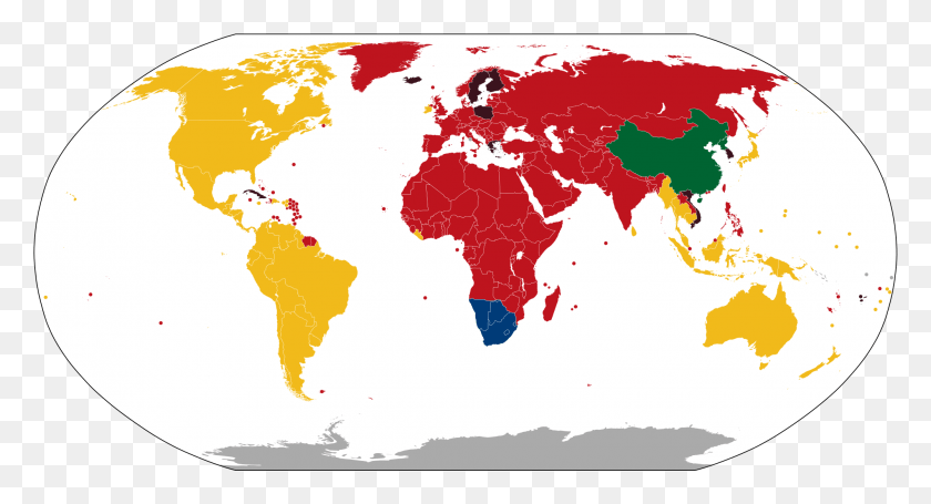 2000x1015 Los Países Del Mundo Que Conducen, Mapa, Diagrama, Atlas Hd Png.