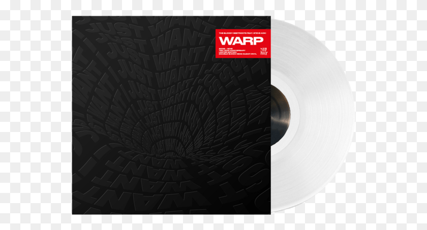 560x393 Warp 10 Year Anniversary Label, Disk, Dvd, Rug HD PNG Download