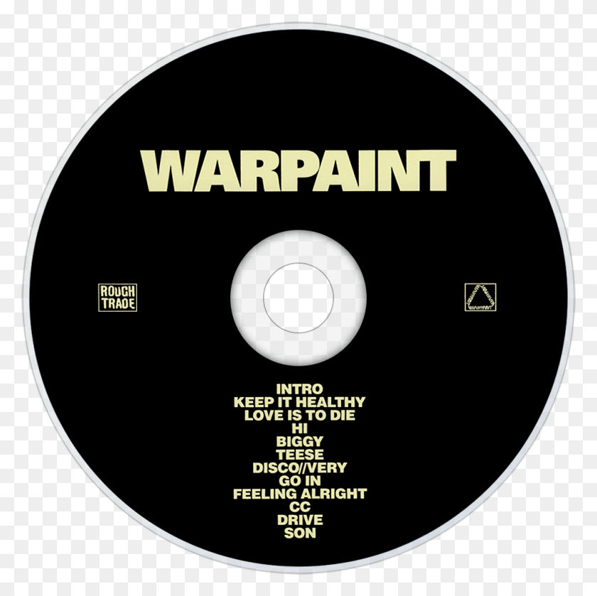 1000x1000 Warpaint Warpaint Cd Disc Image Cd, Disk, Dvd HD PNG Download