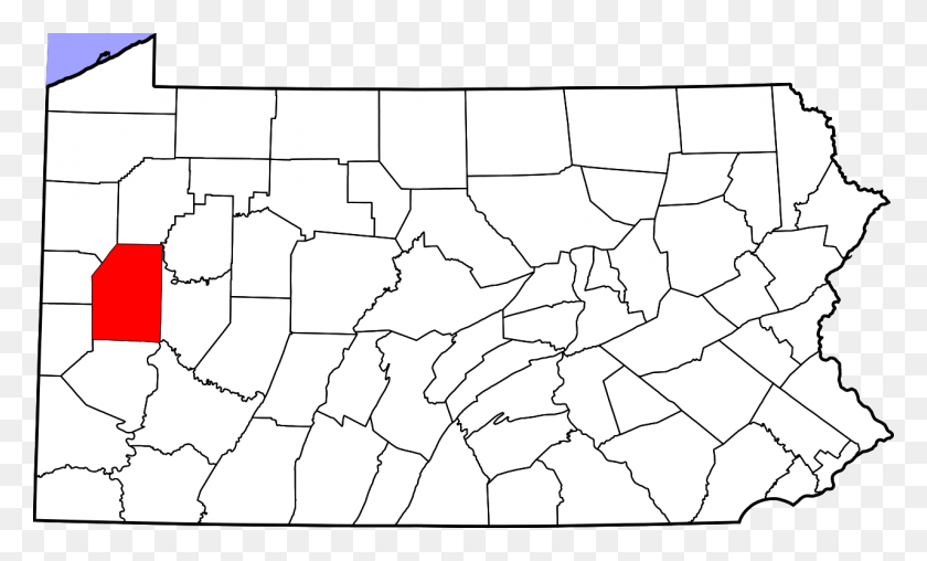 1280x736 Warren County Pa, Map, Diagram, Plot HD PNG Download